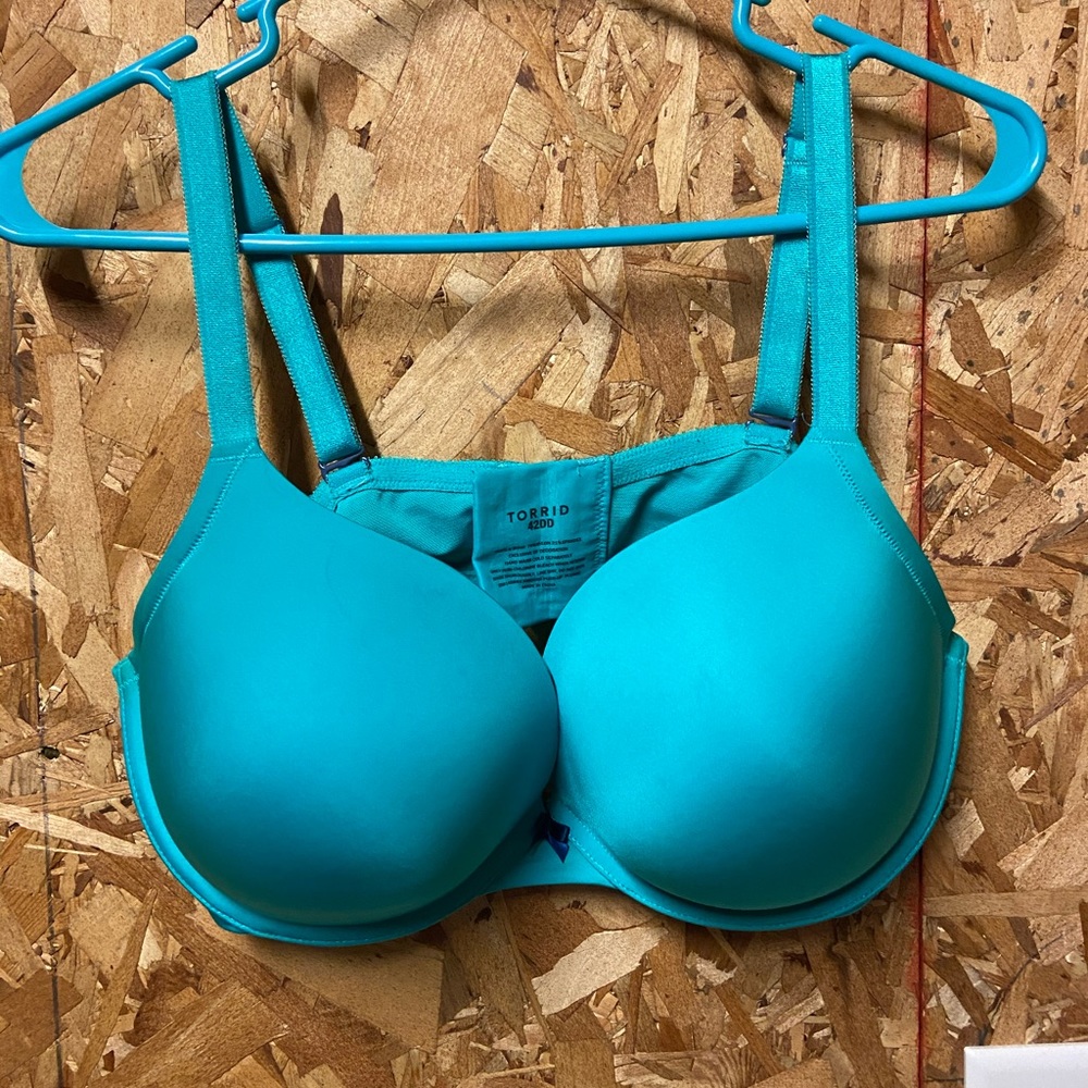 Torrid turquoise bra